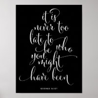 Il n'est jamais trop tard pour être toi | Poster n