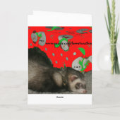 Il n'est pas être facile carte de Noël de Père (Dos)