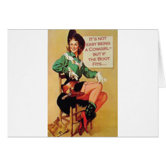 Il n'est pas être facile une cow-girl mais si les