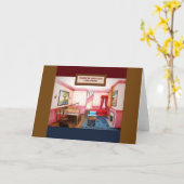 Il n'y a aucun endroit comme la carte à la maison (Fleur jaune)