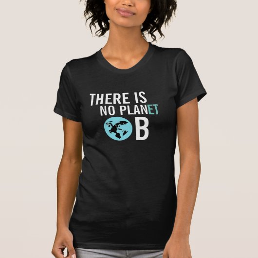 Il n'y a aucun T-shirt de conscience de la planète (Devant)