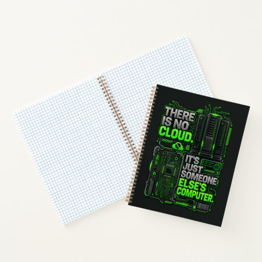 Il N'y a Pas de Nuage Drôle Carnet de Notes Progra (Intérieur)