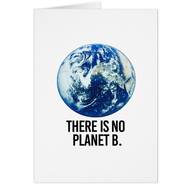 Il n'y a pas de planète B (Devant)