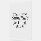 Il n'y a pas de substitut au travail acharné (Angle)