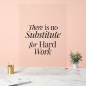 Il n'y a pas de substitut au travail acharné (Mariage)