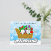 Il n'y a pas d'endroit comme Gnome, carte de Noël (Debout devant)