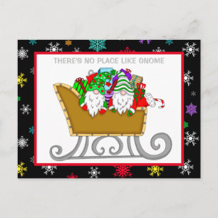 Il n'y a pas d'endroit comme Gnome, carte de Noël