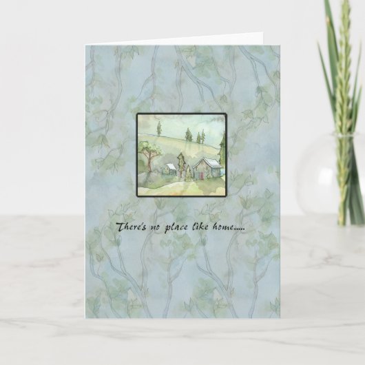 Il n'y a pas d'endroit comme la maison Carte de Ch (Devant)