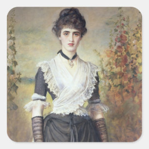 Il Penseroso Vierkante Sticker
