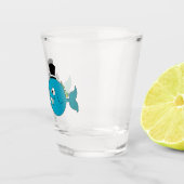 Il pesce che amava l'uccellino shot glas (Rechts)