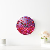 Il pleut des coeurs Horloge murale (Maison)