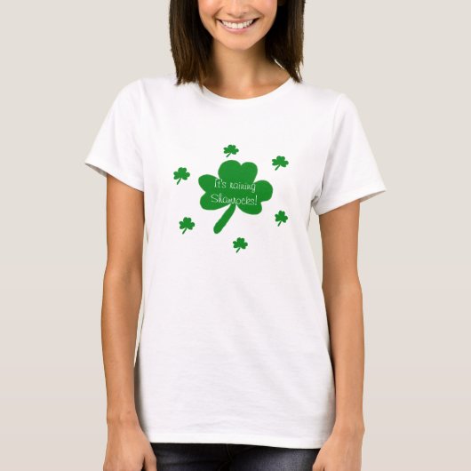 Il pleut des T-shirts Shamrock (Devant)