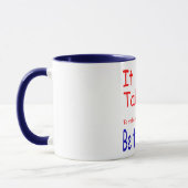 Il prend seulement une tasse de sonnerie (Gauche)