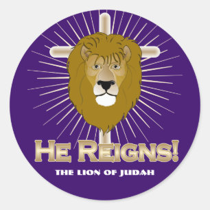 Il règne ! Le Lion de Juda STICKERS