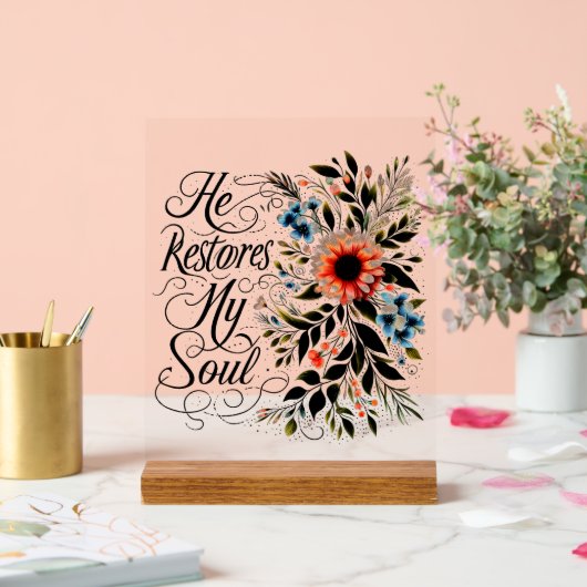 Il restaure mon âme florale (Mariage)