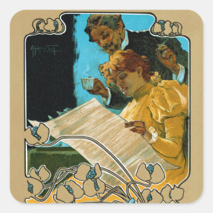 Il Resto Del Carlino Vierkante Sticker