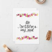 Il rétablit ma carte âme (Devant/Arrière en situation)