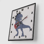 Il-Rex Horloge murale de guitare (Angle)