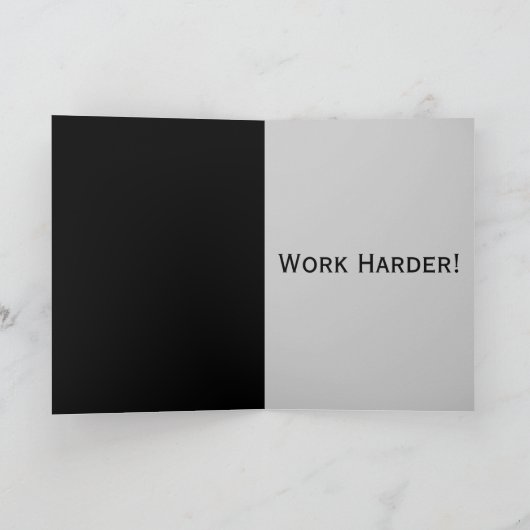 Il s'agit d'une carte de motivation à utiliser dan (Intérieur)