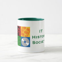 IL société 11oz d'histoire. tasse (logo original)