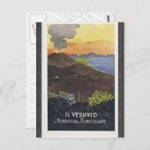 Il Vesuvio Ferrovia Funicolare, Briefkaart (Voorkant / Achterkant)
