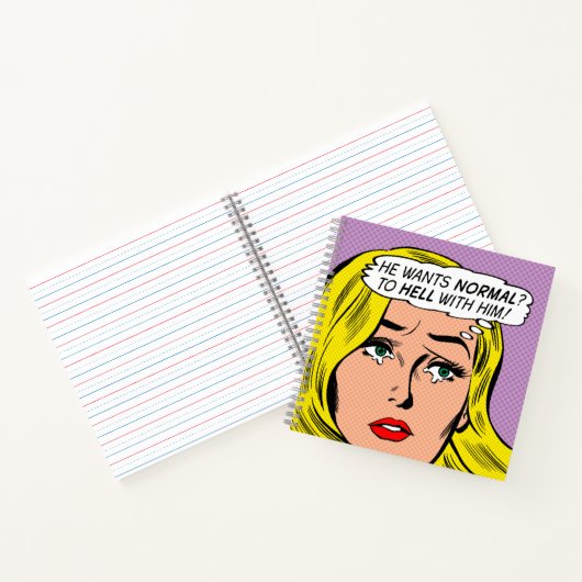 "Il Veut La Normale ?" Journal Spiral/Bloc-notes (Intérieur)