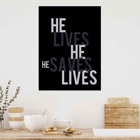 Il Vit. Il Épargne. Affiche (Cuisine)