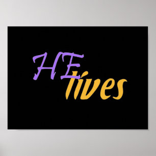 Il vit une petite affiche