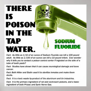 IL Y A DE LA POISON DANS L'EAU DU TAP ! Affiche