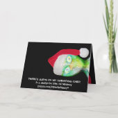 IL Y A des aliens SUR MA CARTE de NOËL ! (Dos)