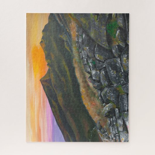 Il y a du feu dans le puzzle du ciel (Vertical)