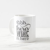 Il y a du vin ici Mug (Devant gauche)