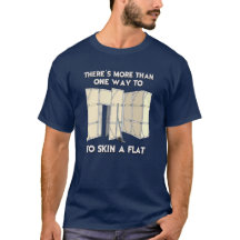 Il y a plus d'une façon d'écorcher un T-shirt plat