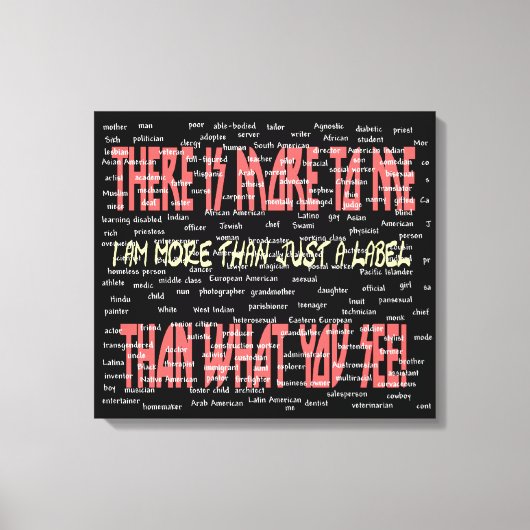 Il y a plus pour moi toile enveloppée (Recto)