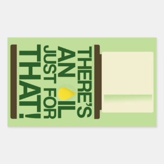 Il y a un Sticker à huile