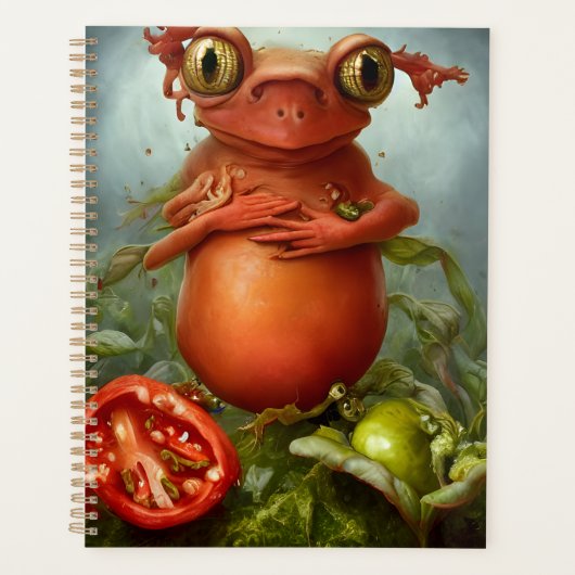 Il y a une créature dans ma salade (Devant)