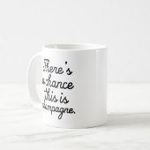Il y a une occasion que c'est tasse drôle de (Devant gauche)