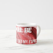 Il y aura du sang ...Espresso mug (Devant droit)