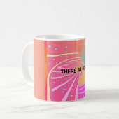 Il ya Espoir Pink Swirl Coffee Mug (Devant gauche)