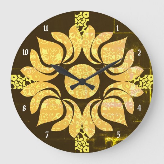 Il ya longtemps Acrylique horloge murale (Recto)