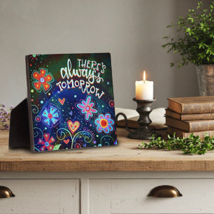 Il ya toujours demain amusant Plaque Inspirationne