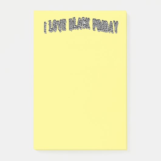 ILBF-stripes Post-it® Notes (Voorkant)