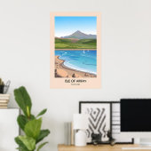 Île d'Arran Écosse Affiche de voyage (Bureau à domicile)