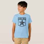 Ile d'Aruba Design - T-shirt de base pour enfants (Devant entier)