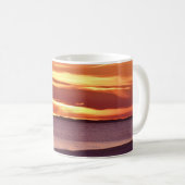 Île Dauphin, Alabama, Sunset Coffee Mug (Devant droit)