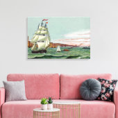 Île de Block Petite toile enroulée (Insitu(Salon))