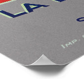 Ile de Bréhat France Poster vintage 1930 (Coin)