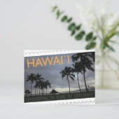 Île de carte postale d'anniversaire de statehood (Debout devant)