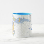 Île de castor, tasse nautique de diagramme de MI (Centre)