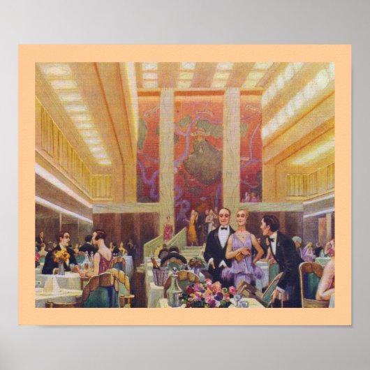 Ile de France Dining Room Poster (Voorkant)